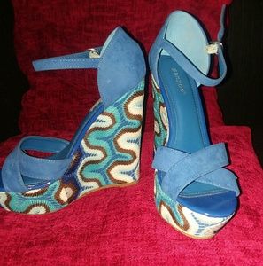 Wedge heel sandal